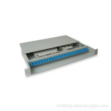 Dummy drawer Rack mounted Fixed Fiber Optic Terminal Box fo